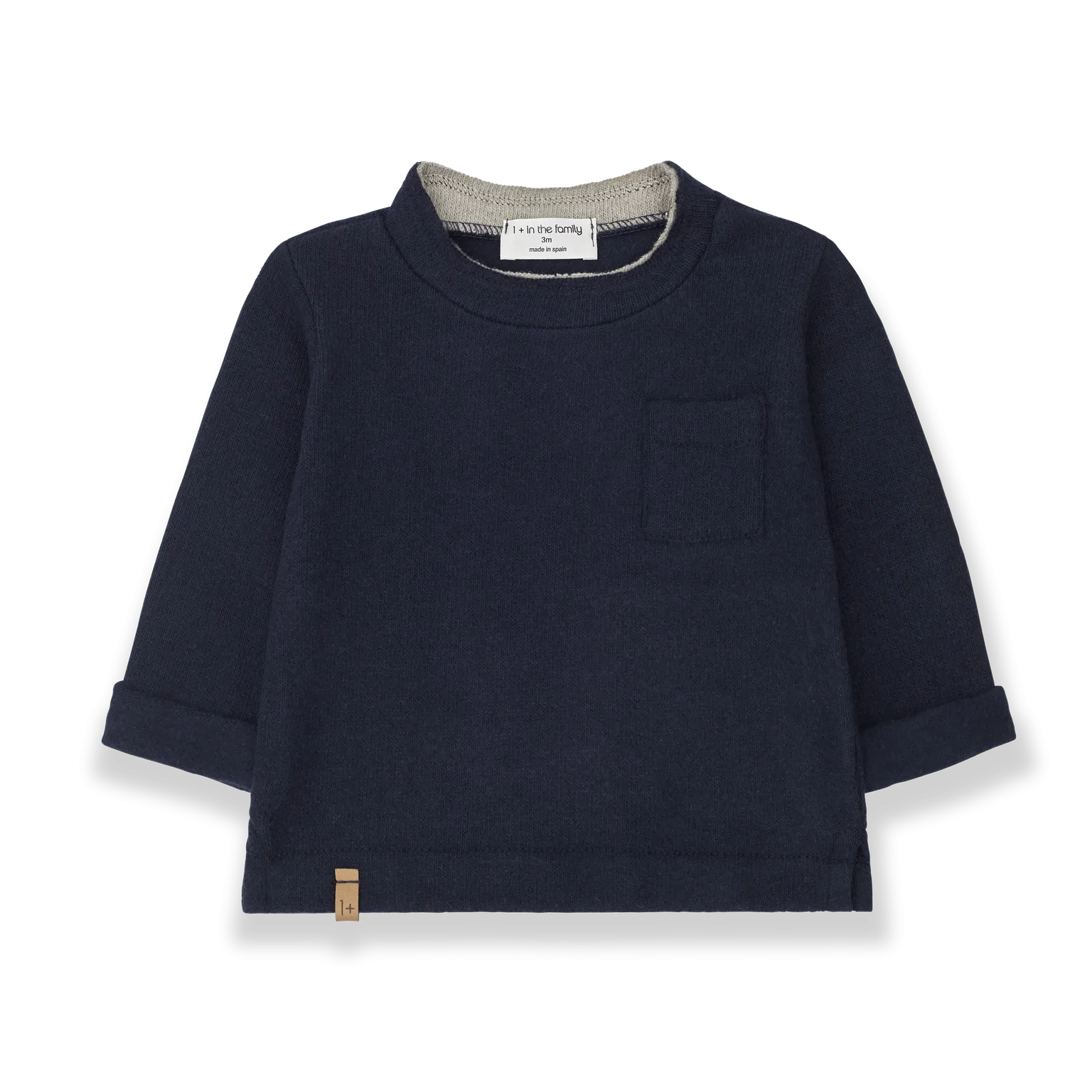 1  in the Family Lukas Navy Sweater