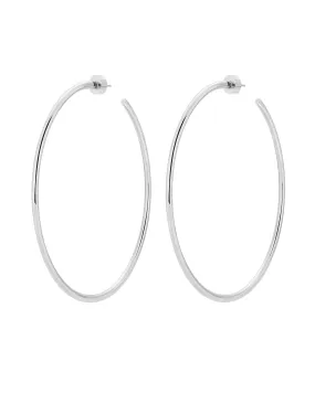 2.5" Ultimate Hoops Silver | Silver 2.5" Ultimate Hoops Silver | Silver