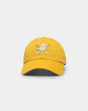 47 Brand Anaheim Ducks 'Lemon Sorbet' Clean Up Strapback Yellow Gold 47 Brand Anaheim Ducks 'Lemon Sorbet' Clean Up Strapback Yellow Gold
