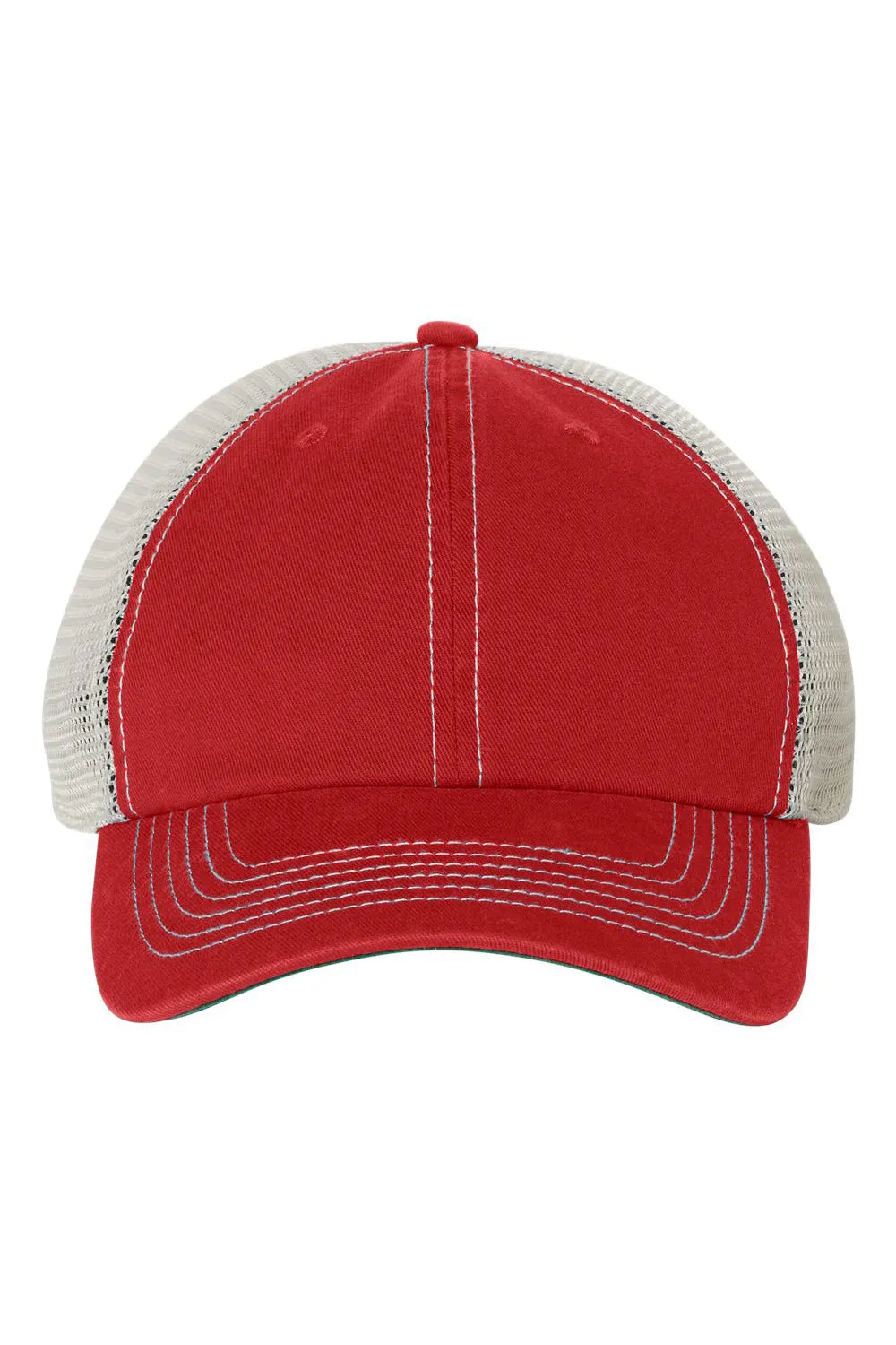47 Brand Mens Trawler Snapback Hat - Red/Stone - NEW