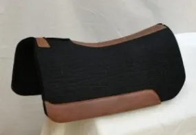 5Star 1-1/8" Thick Black Wool Conture Pad 1WB-FS - 05CHBKD12 5Star 1-1/8" Thick Black Wool Conture Pad 1WB-FS - 05CHBKD12