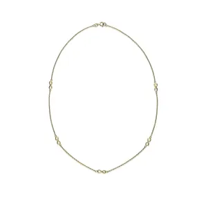 9ct Gold Multi-Infinity Necklace 9ct Gold Multi-Infinity Necklace