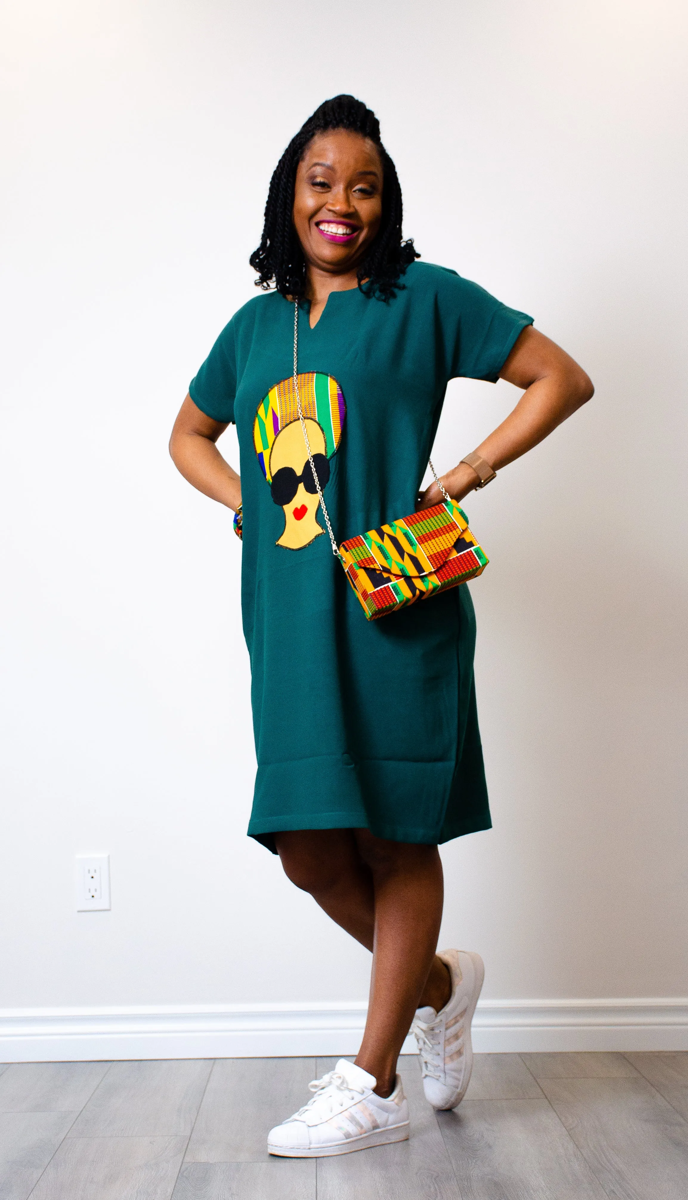 Afrocentric Shift Dress
