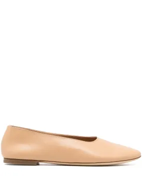 ALBA BALLET LEATHER TOE SLIP-ON FLAT ALBA BALLET LEATHER TOE SLIP-ON FLAT