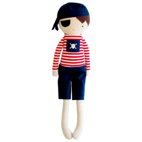 Alimrose - Linen Pirate Boy 50cm Navy Alimrose - Linen Pirate Boy 50cm Navy