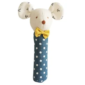 Alimrose - Mouse Squeaker - Navy Alimrose - Mouse Squeaker - Navy
