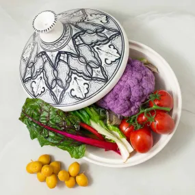 Alyasamin Patterned Tajine, 30cm Alyasamin Patterned Tajine, 30cm