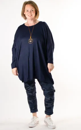 Amy Soft Knit Top | Navy Amy Soft Knit Top | Navy
