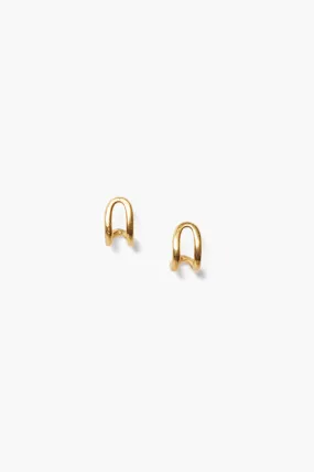 Arc Huggies Yellow Gold Arc Huggies Yellow Gold