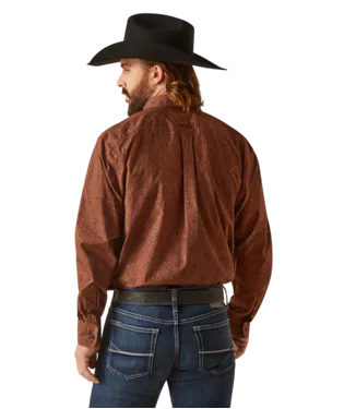 Ariat® Men's Nicky Classic Fit Long Sleeve Button Front Western Shirt