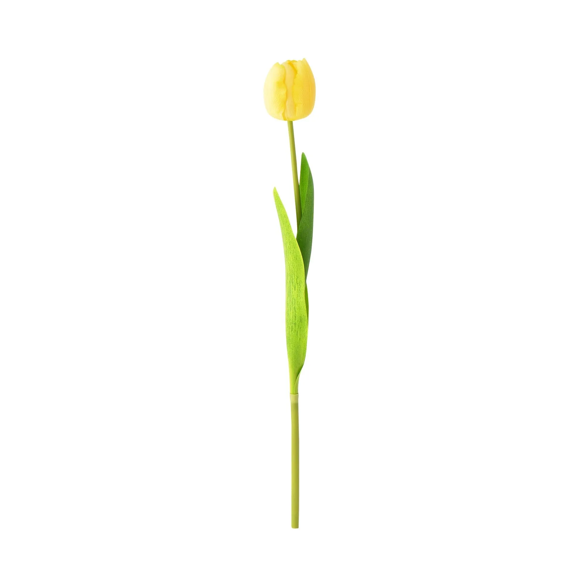 Artflower Real Touch Tulip  Yellow