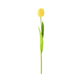 Artflower Real Touch Tulip  Yellow Artflower Real Touch Tulip  Yellow