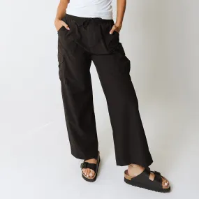 Audrey Cargo Trouser, Black Audrey Cargo Trouser, Black