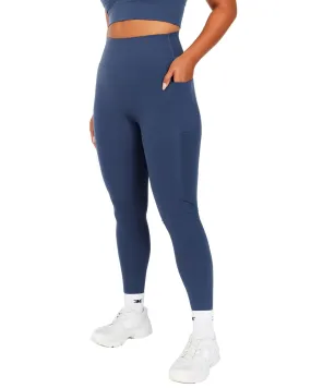 Aura Bonded Ascend Leggings - Soft Navy Aura Bonded Ascend Leggings - Soft Navy