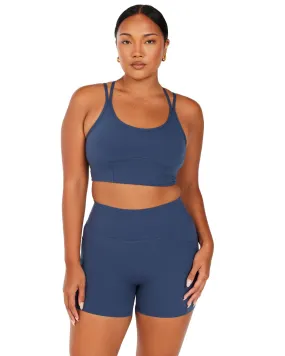 Aura Corset Bra - Soft Navy Aura Corset Bra - Soft Navy