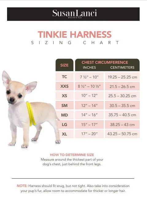 Autumn Flower Tinkie Harness
