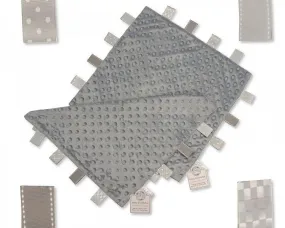 Baby Dotted Comforter with Tags - Grey-Gp-25-1025g Baby Dotted Comforter with Tags - Grey-Gp-25-1025g