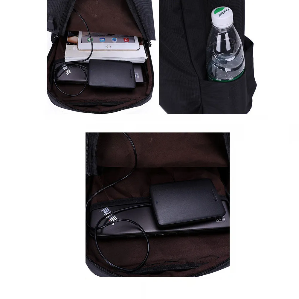 Backpack with External USB Port