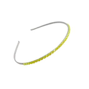 Bari Lynn Crystal Headband - Neon Yellow Bari Lynn Crystal Headband - Neon Yellow