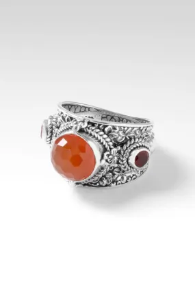 Beautiful & Brave Ring™ in Carnelian Beautiful & Brave Ring™ in Carnelian