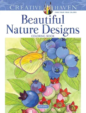 Beautiful Nature Designs Adult Coloring Book Beautiful Nature Designs Adult Coloring Book