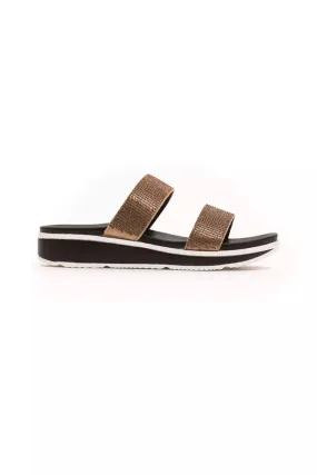 Beige Textile Women Sandal Beige Textile Women Sandal
