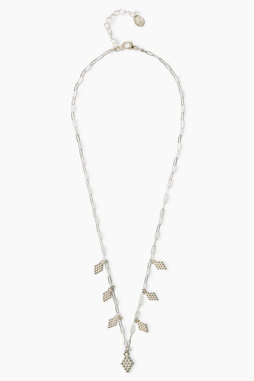 Bijou Charm Necklace Silver