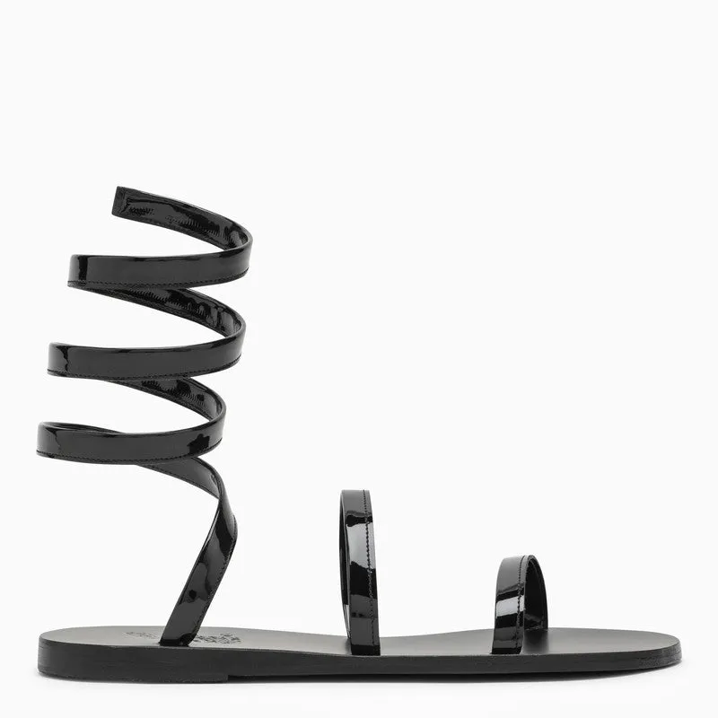 Black Ofis Low Sandals