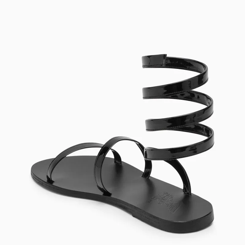 Black Ofis Low Sandals