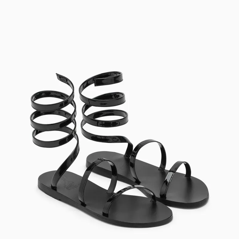 Black Ofis Low Sandals