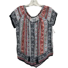 Blue & Red & White Top Short Sleeve By Westport, Size: Xs Blue & Red & White Top Short Sleeve By Westport, Size: Xs