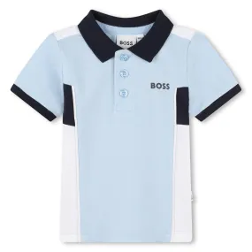 Blue Logo Polo Blue Logo Polo