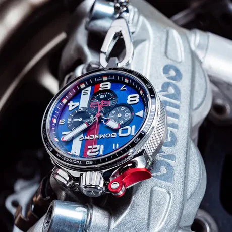 Bomberg Silverstone Men's Blue Watch BS45CHSP.059-8.10