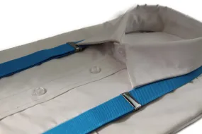 Boys Adjustable Light Blue 65Cms Suspenders Boys Adjustable Light Blue 65Cms Suspenders