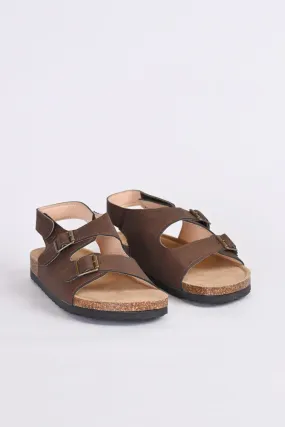 BOYS BUCKLED LEATHER SANDALS BOYS BUCKLED LEATHER SANDALS