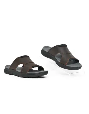 Bronx Leather Choc Midtown Sandals Bronx Leather Choc Midtown Sandals