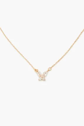Butterfly Gem Charm Necklace Butterfly Gem Charm Necklace
