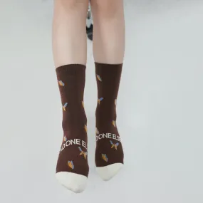 Butterfly Jacquard Socks Butterfly Jacquard Socks