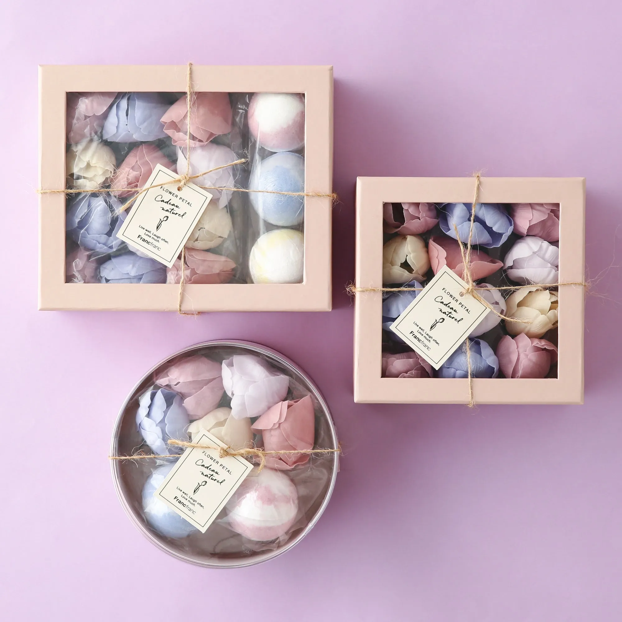 Cadeau Naturel Fizz&Petal Square