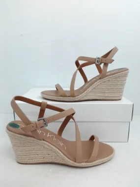 Calvin Klein Women's Bellemine Pebble Grain Desert Sand Size 8.5 M Calvin Klein Women's Bellemine Pebble Grain Desert Sand Size 8.5 M