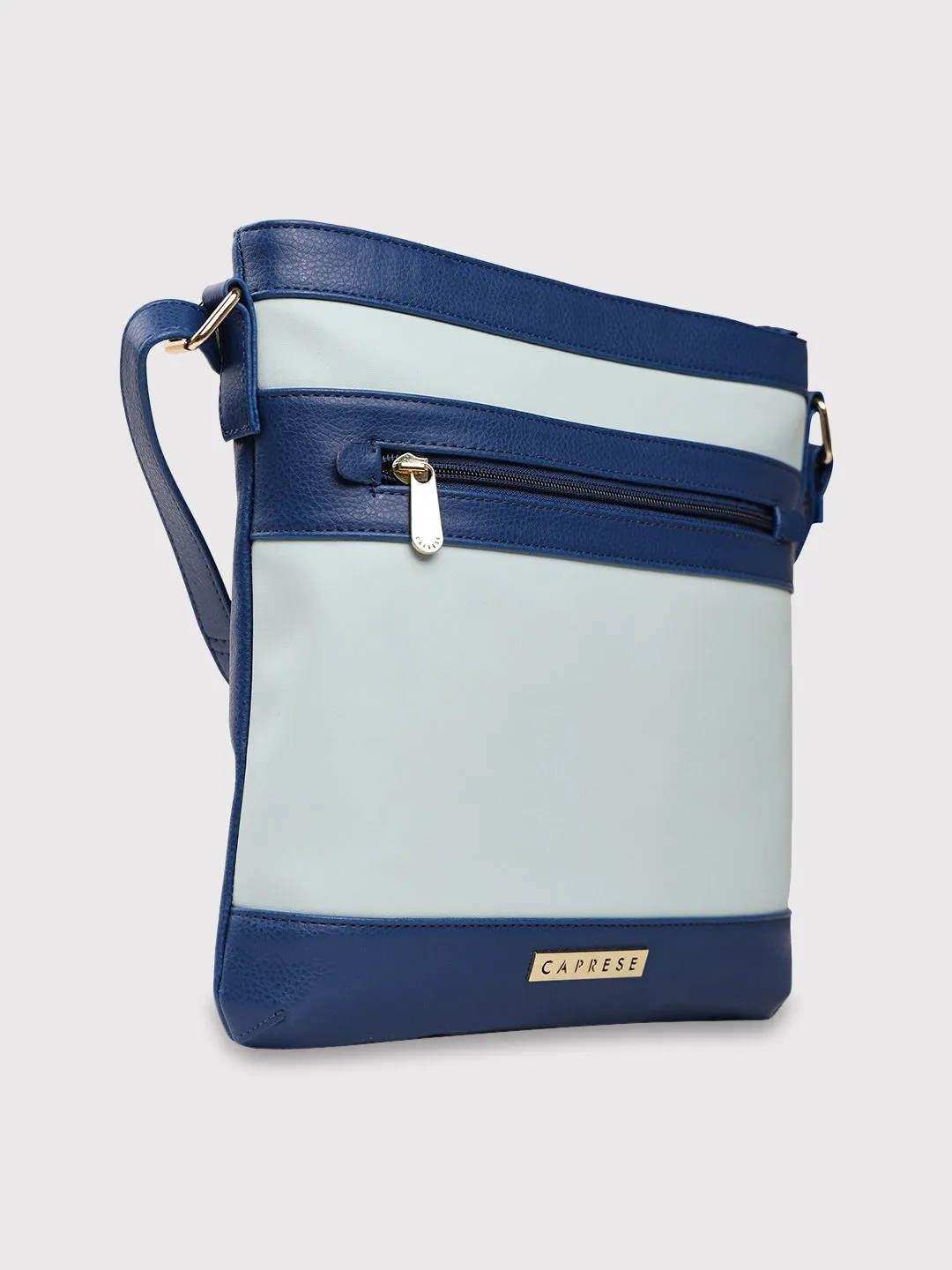 Caprese Marciano Sling Medium Striped Women'S Handbag Navy