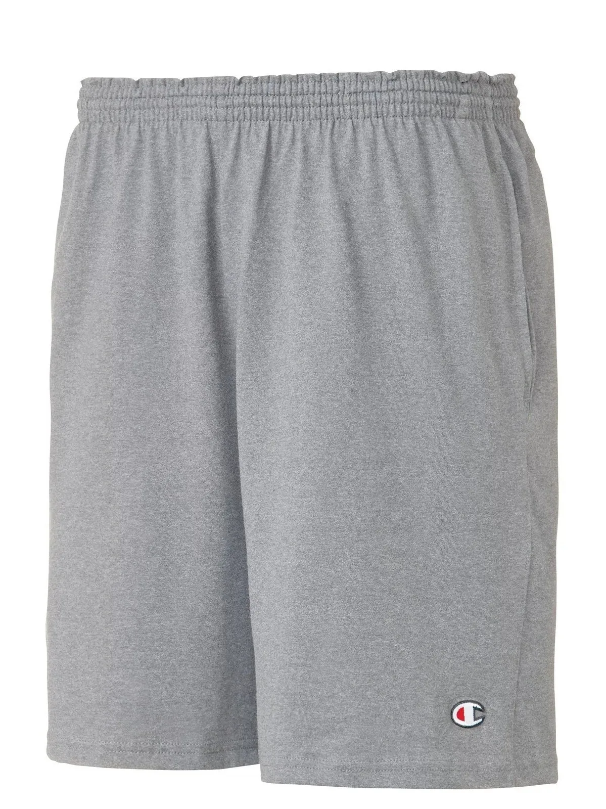 Champion Men's Jersey Shorts With Pockets Oxford Grey 85653 806