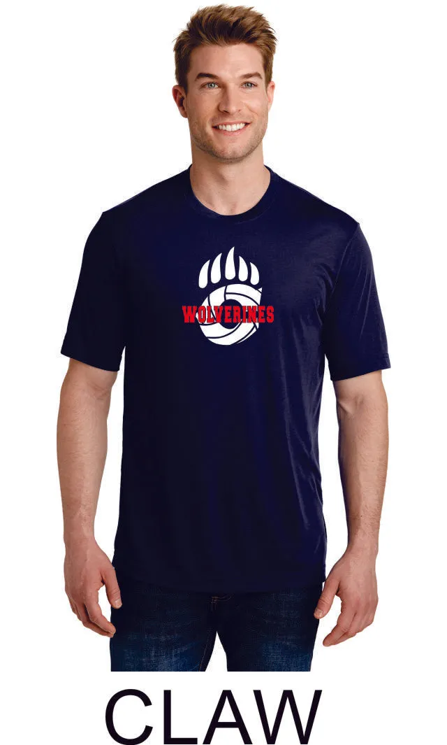 Chap Volleyball Sport-Tek Unisex Wicking Tee -4 designs