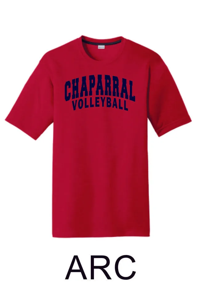 Chap Volleyball Sport-Tek Unisex Wicking Tee -4 designs
