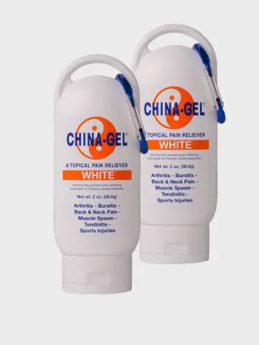 China Gel - White - 2oz Tube Pack - Twin Pack China Gel - White - 2oz Tube Pack - Twin Pack
