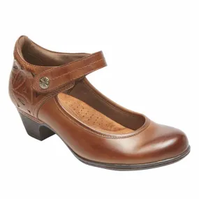 Cobb Hill ABBOTT ANKLE STRAP ALMOND/LEATHER Cobb Hill ABBOTT ANKLE STRAP ALMOND/LEATHER
