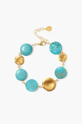 Coin Bracelet Turquoise Coin Bracelet Turquoise
