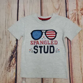 CR SPORTS SPANGLED STUD T-SHIRT CR SPORTS SPANGLED STUD T-SHIRT