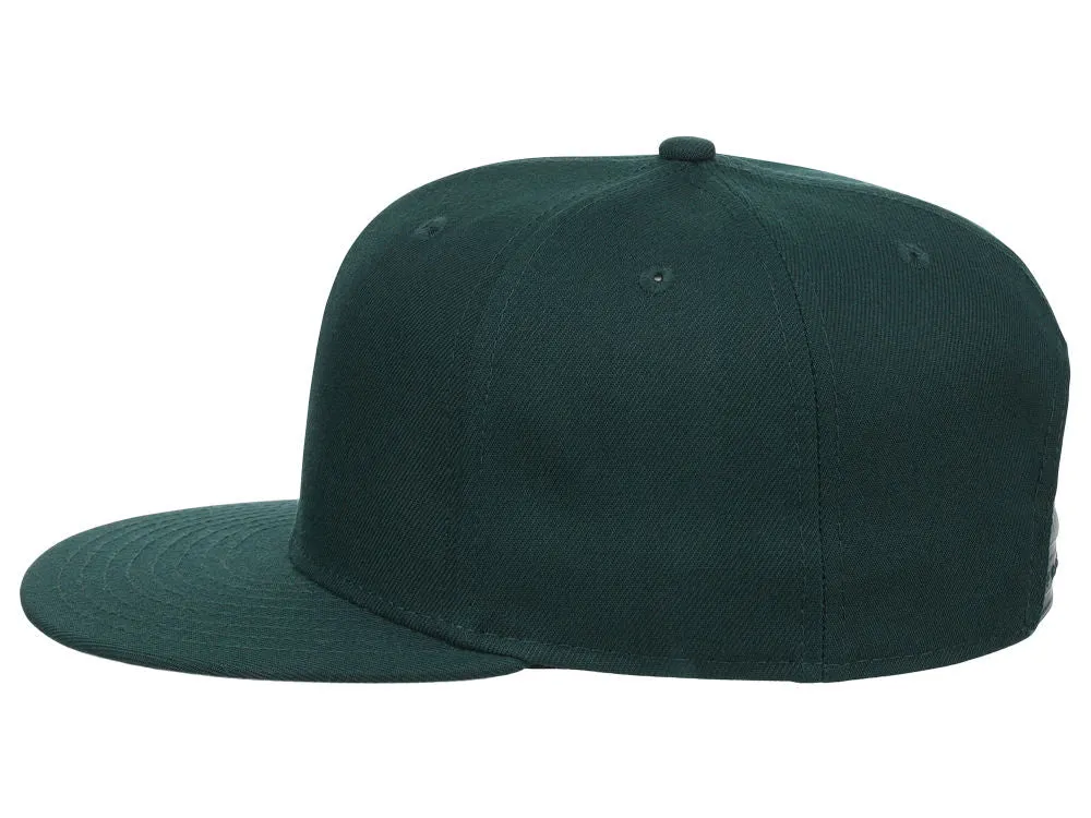 Crowns By Lids Dime Snapback Cap - Dark Green