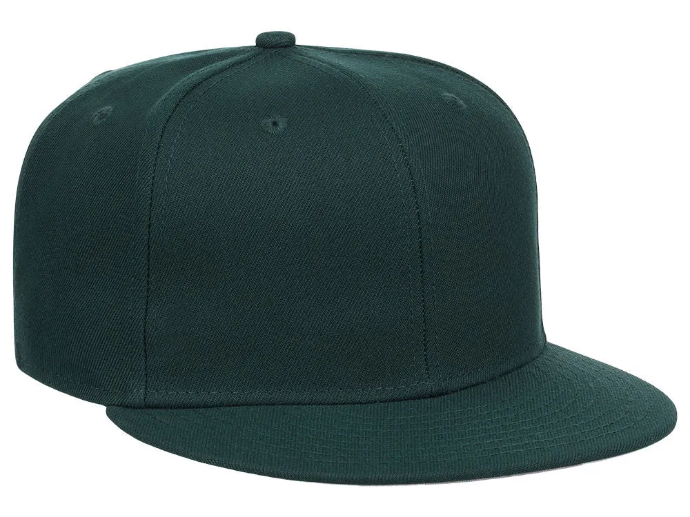 Crowns By Lids Dime Snapback Cap - Dark Green